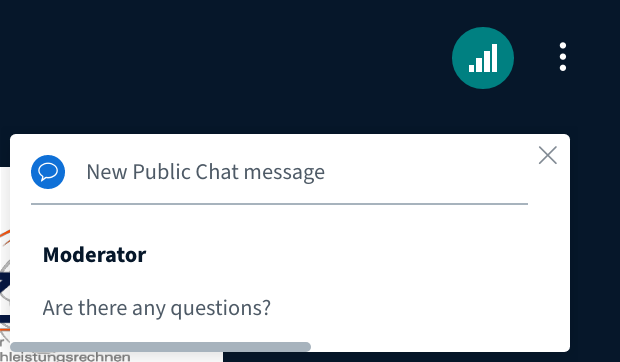 chat notification